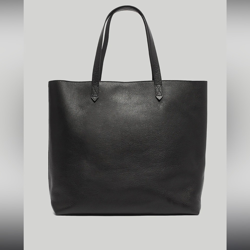 Madewell Zip Top Transport Tote - Leather
